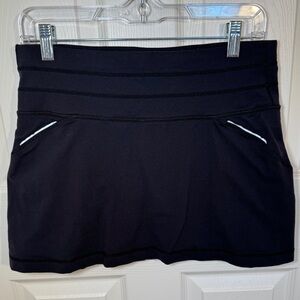 Black Athleta Relay Skort